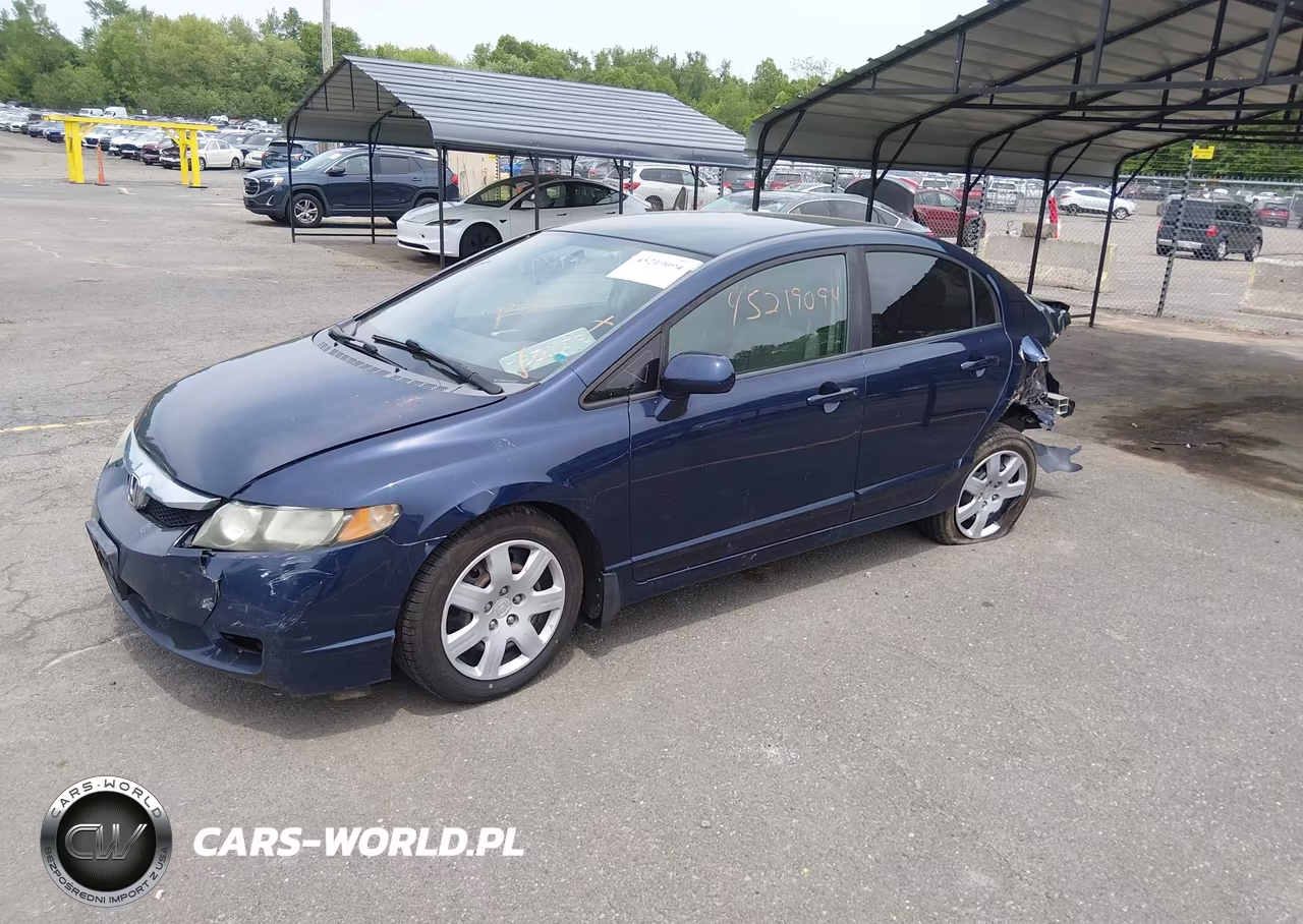 2009 Honda Civic Lx VIN:19XFA16519E051527 - 2