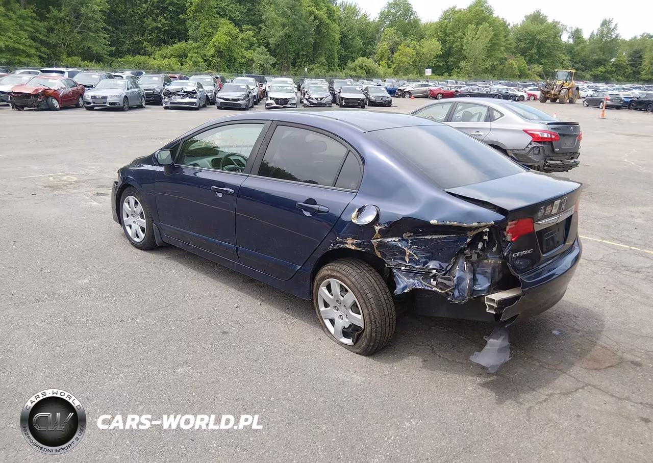 2009 Honda Civic Lx VIN:19XFA16519E051527 - 3
