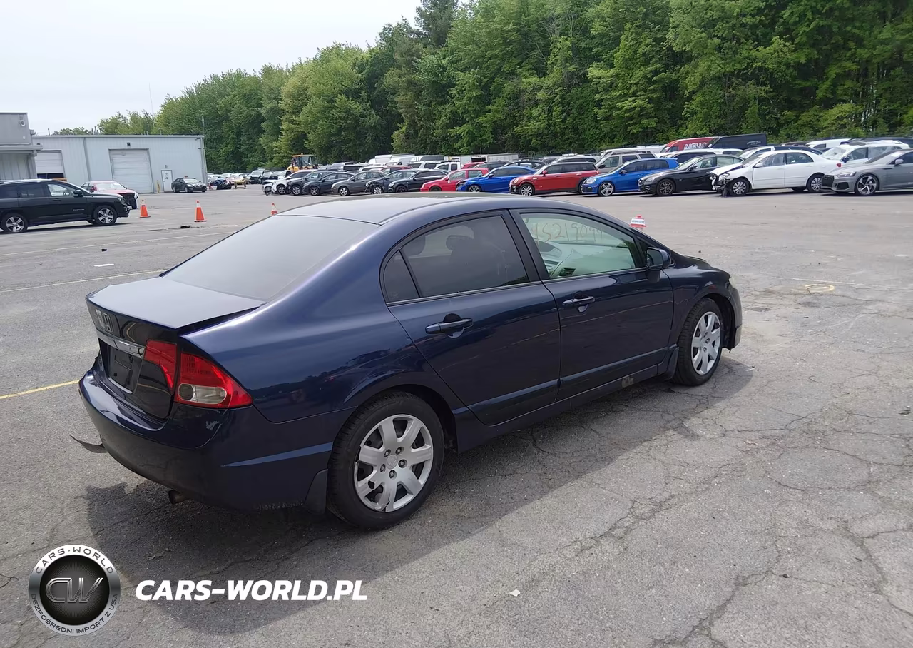 2009 Honda Civic Lx VIN:19XFA16519E051527 - 4