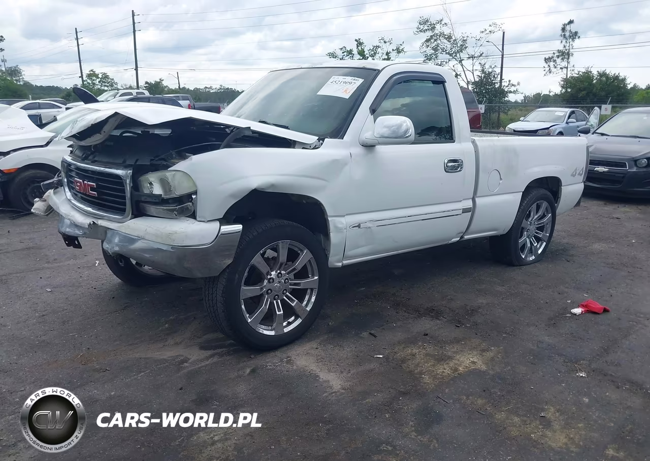2001 GMC Sierra 1500 Sle VIN:1GTEK14T51Z142240 - 2