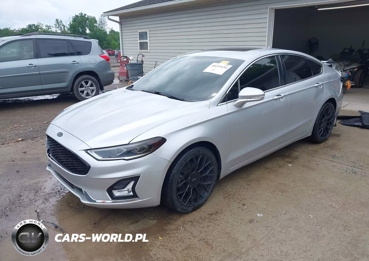2019 Ford Fusion Titanium VIN:3FA6P0D94KR186617 - 2