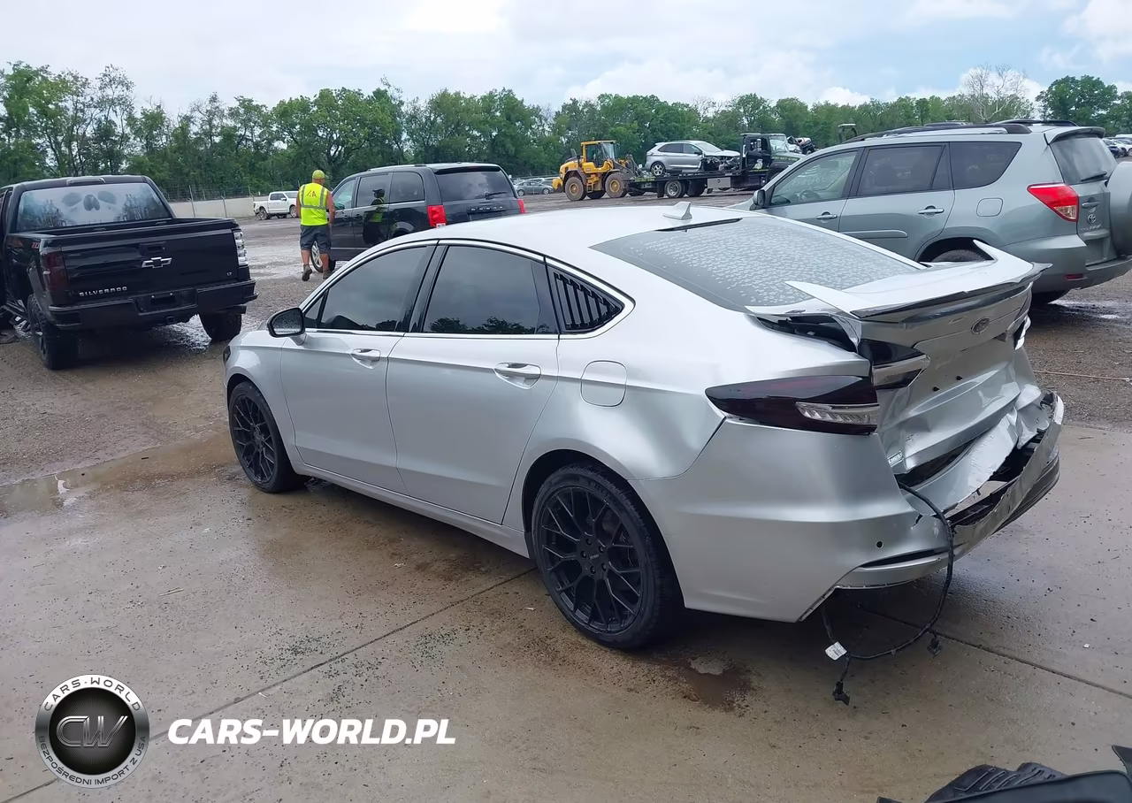 2019 Ford Fusion Titanium VIN:3FA6P0D94KR186617 - 3