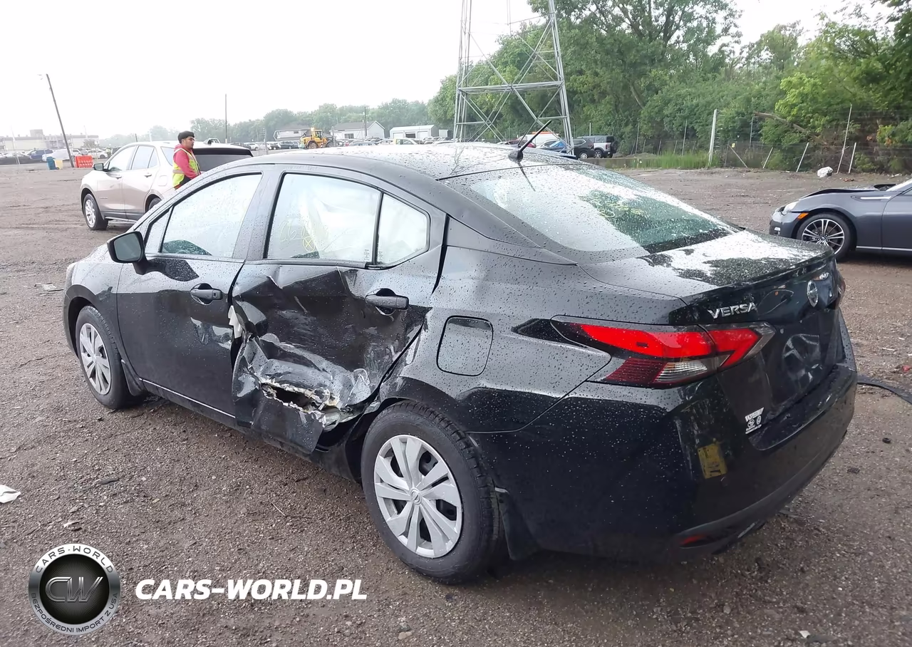 2022 Nissan Versa 1.6 S Xtronic Cvt VIN:3N1CN8DV4NL868468 - 3