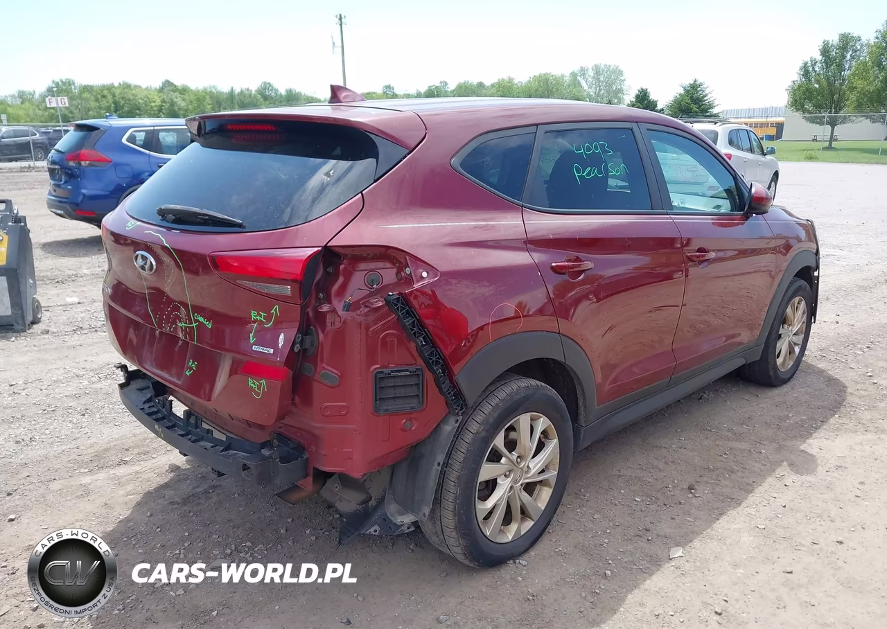 2019 Hyundai Tucson Se VIN:KM8J2CA44KU886235 - 4