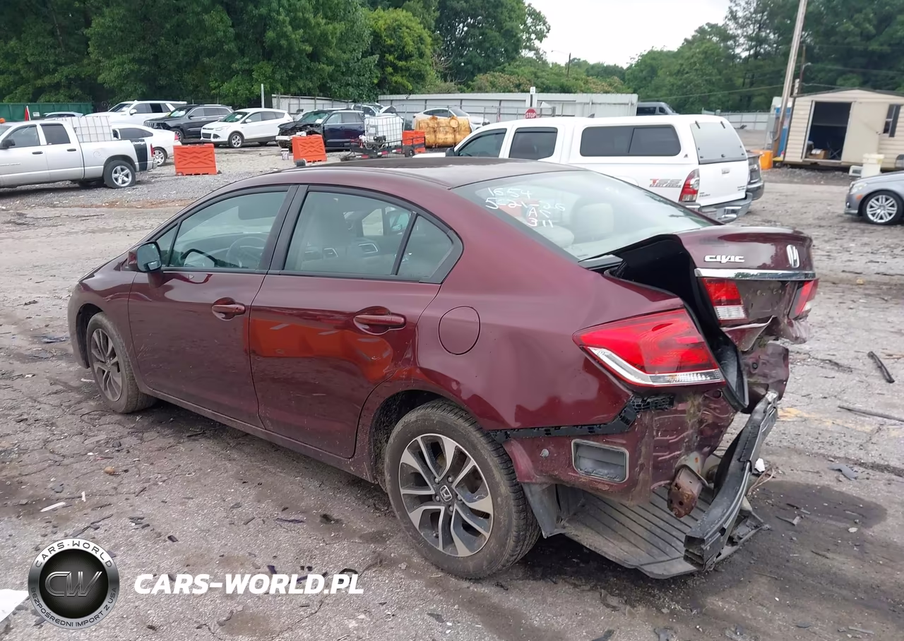 2013 Honda Civic Ex VIN:19XFB2F83DE226589 - 3