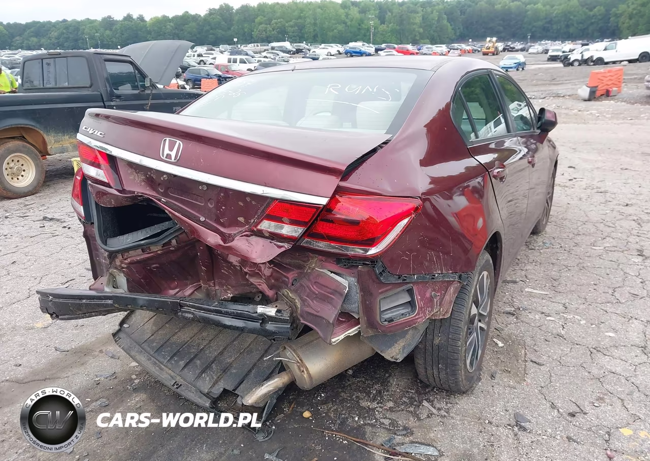 2013 Honda Civic Ex VIN:19XFB2F83DE226589 - 4