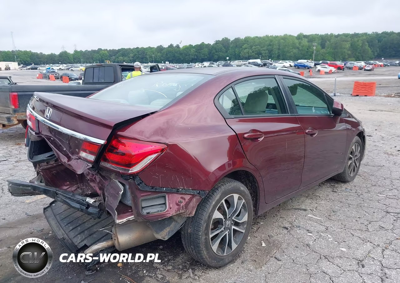 2013 Honda Civic Ex VIN:19XFB2F83DE226589 - 6