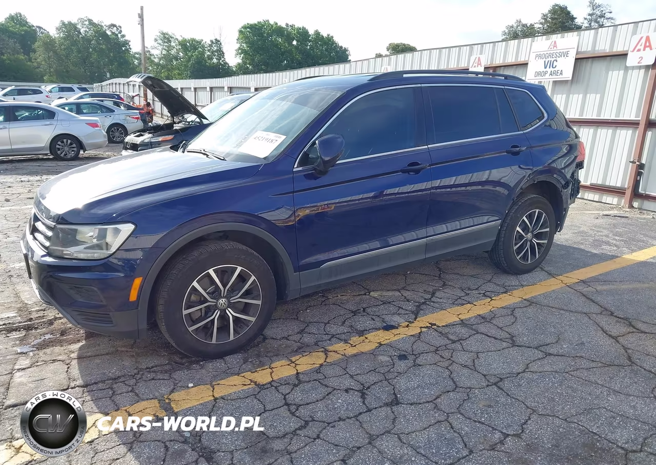 2021 Volkswagen Tiguan 2.0T Se-2.0T Se R-Line Black-2.0T Sel VIN:3VV2B7AX6MM025934 - 2