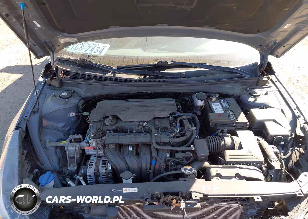 2021 Hyundai Elantra Sel VIN:KMHLN4AG8MU197897 - 10