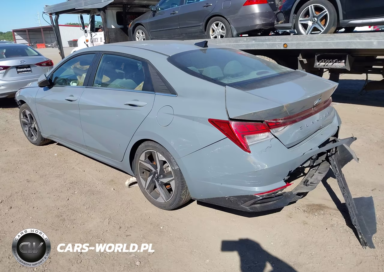 2021 Hyundai Elantra Sel VIN:KMHLN4AG8MU197897 - 3