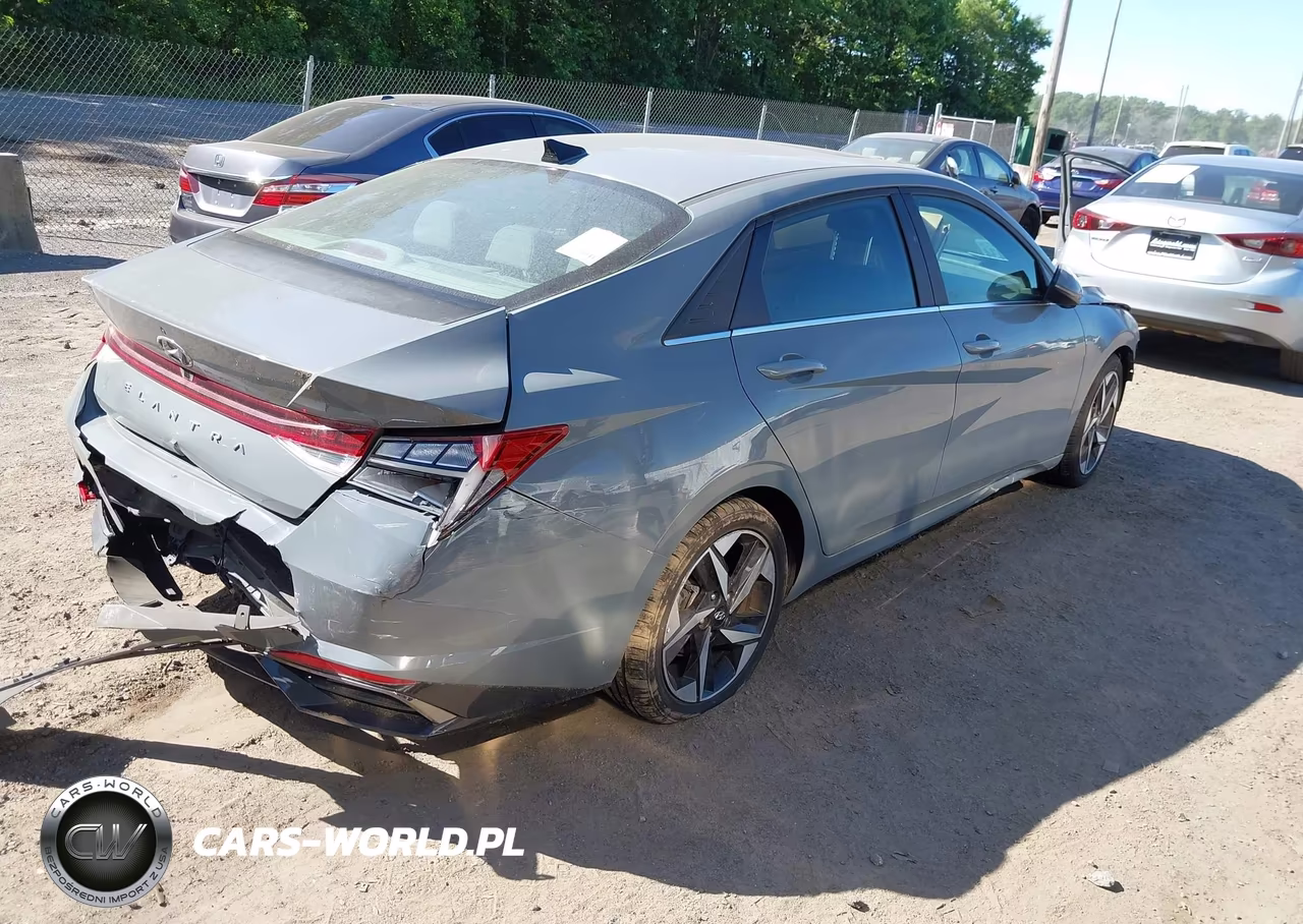 2021 Hyundai Elantra Sel VIN:KMHLN4AG8MU197897 - 4