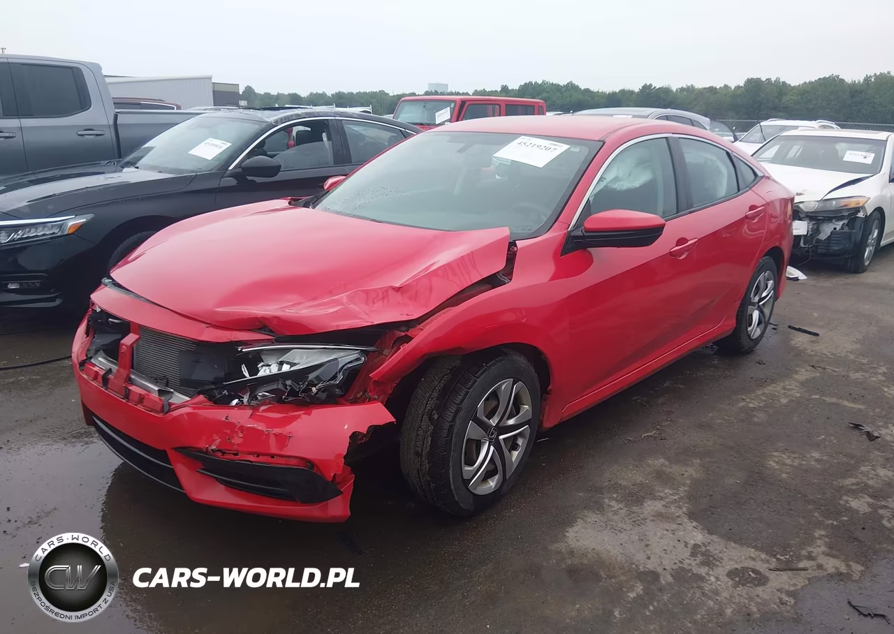 2018 Honda Civic Lx VIN:2HGFC2F53JH510356 - 2