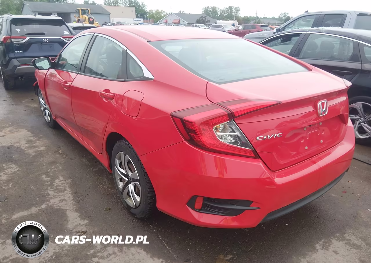 2018 Honda Civic Lx VIN:2HGFC2F53JH510356 - 3