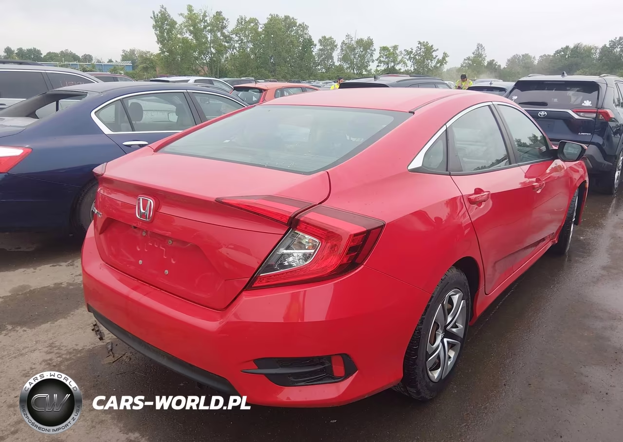 2018 Honda Civic Lx VIN:2HGFC2F53JH510356 - 4