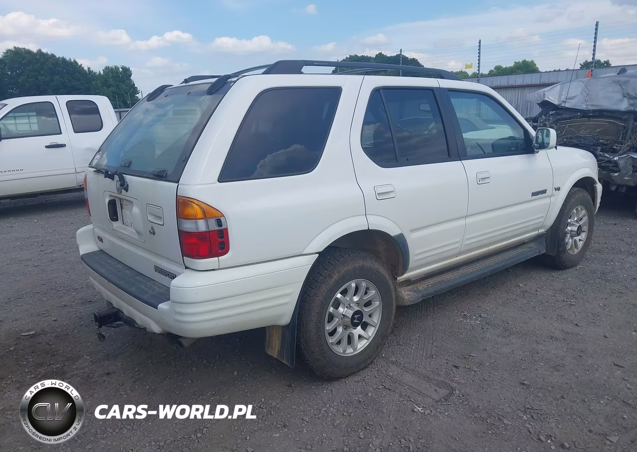 2000 Honda Passport Ex-Lx VIN:4S6DM58WXY4417340 - 4