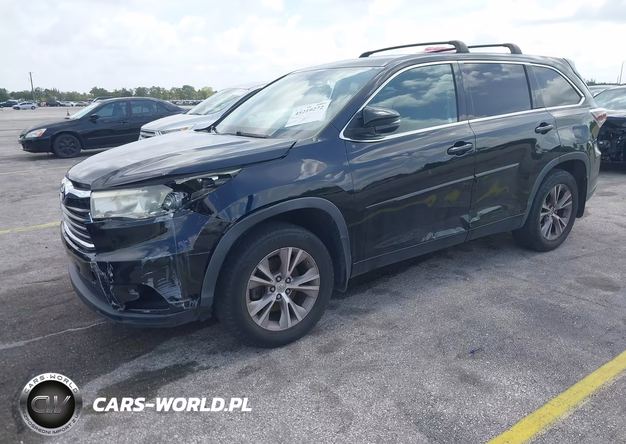 2014 Toyota Highlander Le Plus V6 VIN:5TDBKRFH7ES010307 - 2