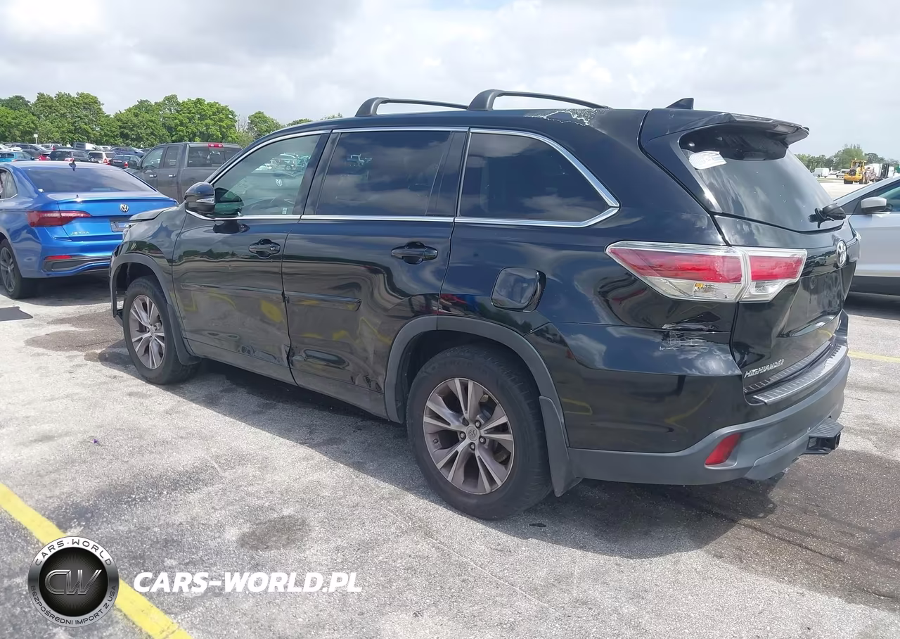 2014 Toyota Highlander Le Plus V6 VIN:5TDBKRFH7ES010307 - 3