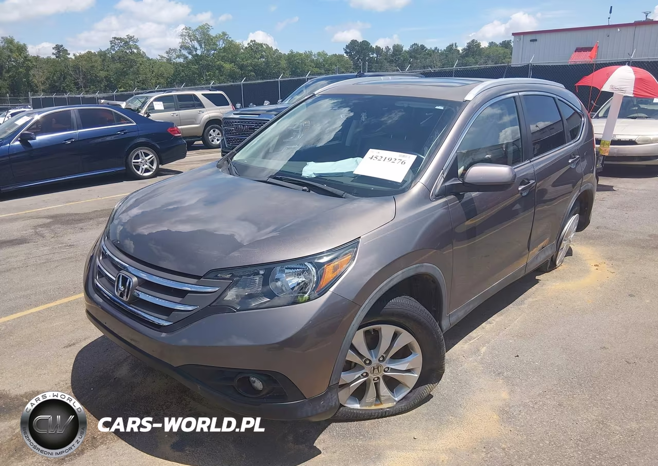 2013 Honda Cr-V Ex-L VIN:5J6RM4H76DL072226 - 2