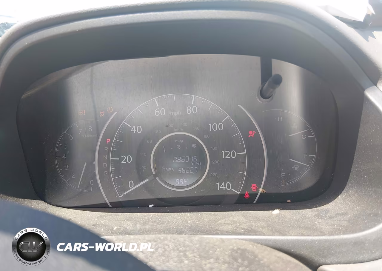 2013 Honda Cr-V Ex-L VIN:5J6RM4H76DL072226 - 7