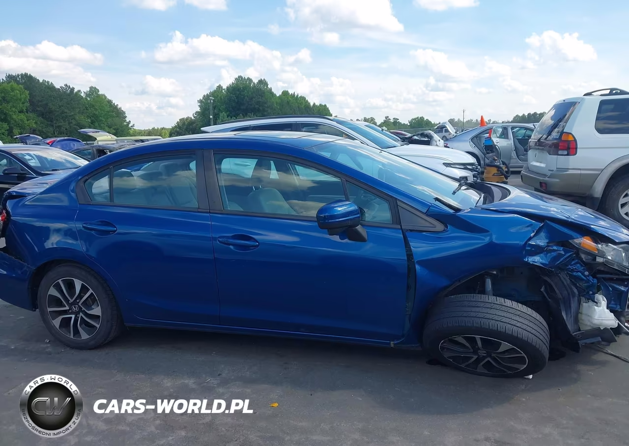 2014 Honda Civic Ex VIN:2HGFB2F85EH549405 - 14