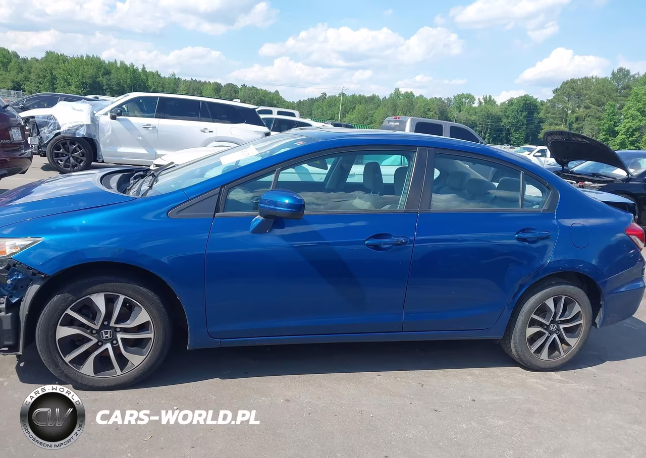 2014 Honda Civic Ex VIN:2HGFB2F85EH549405 - 15