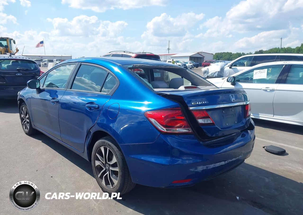 2014 Honda Civic Ex VIN:2HGFB2F85EH549405 - 3