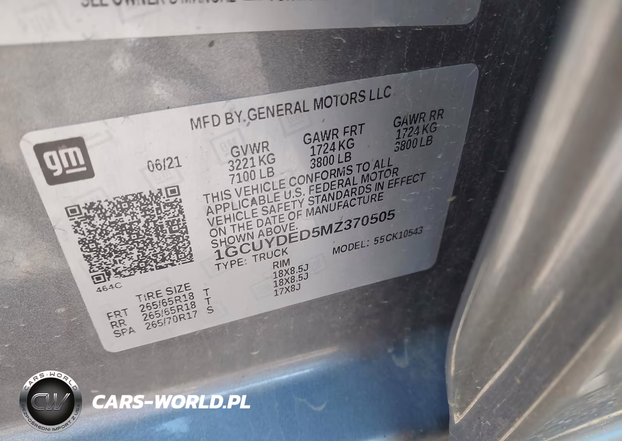 2021 Chevrolet Silverado 1500 4Wd Short Bed Lt VIN:1GCUYDED5MZ370505 - 9