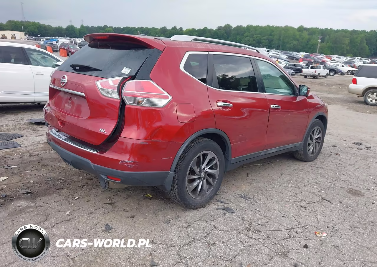 2014 Nissan Rogue Sl VIN:5N1AT2MT3EC825558 - 4