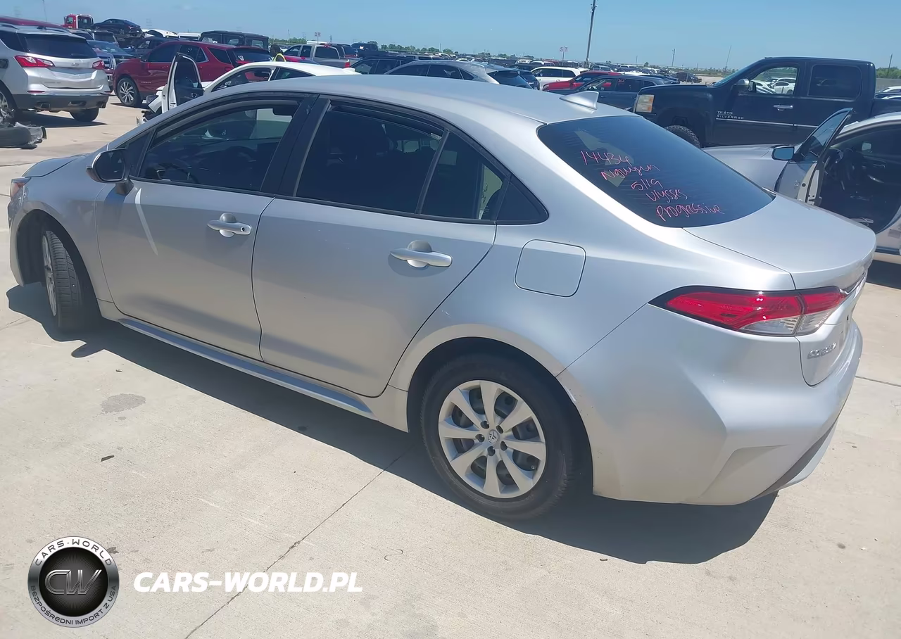 2022 Toyota Corolla Le VIN:JTDEPMAE5NJ210095 - 3