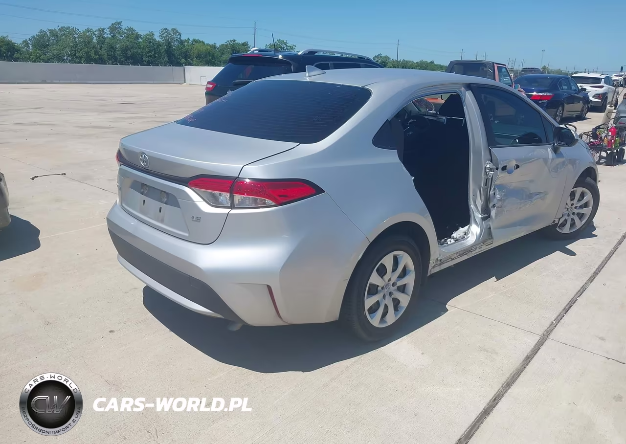 2022 Toyota Corolla Le VIN:JTDEPMAE5NJ210095 - 4