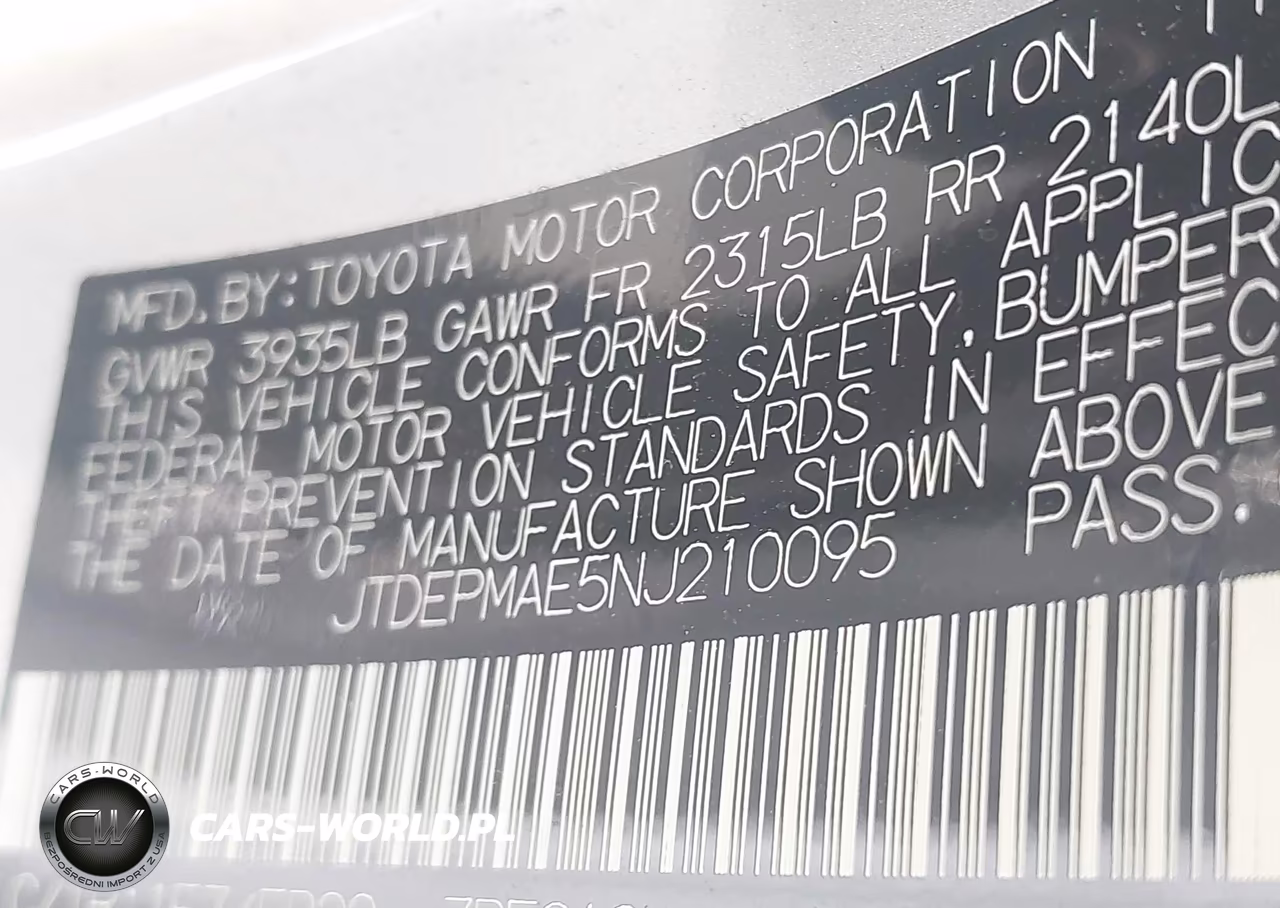 2022 Toyota Corolla Le VIN:JTDEPMAE5NJ210095 - 9