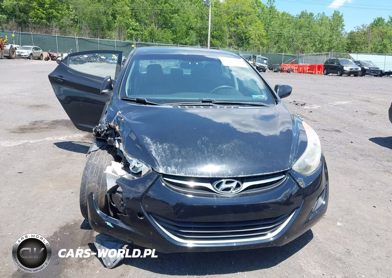 2013 Hyundai Elantra Gls VIN:5NPDH4AEXDH221478 - 12