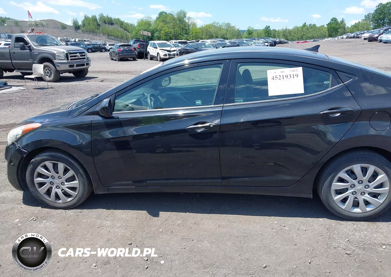 2013 Hyundai Elantra Gls VIN:5NPDH4AEXDH221478 - 14