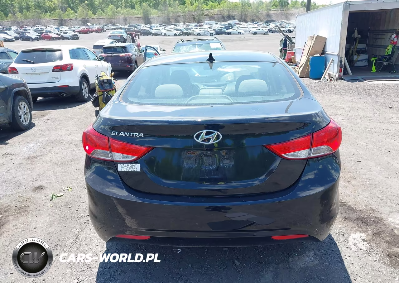 2013 Hyundai Elantra Gls VIN:5NPDH4AEXDH221478 - 16