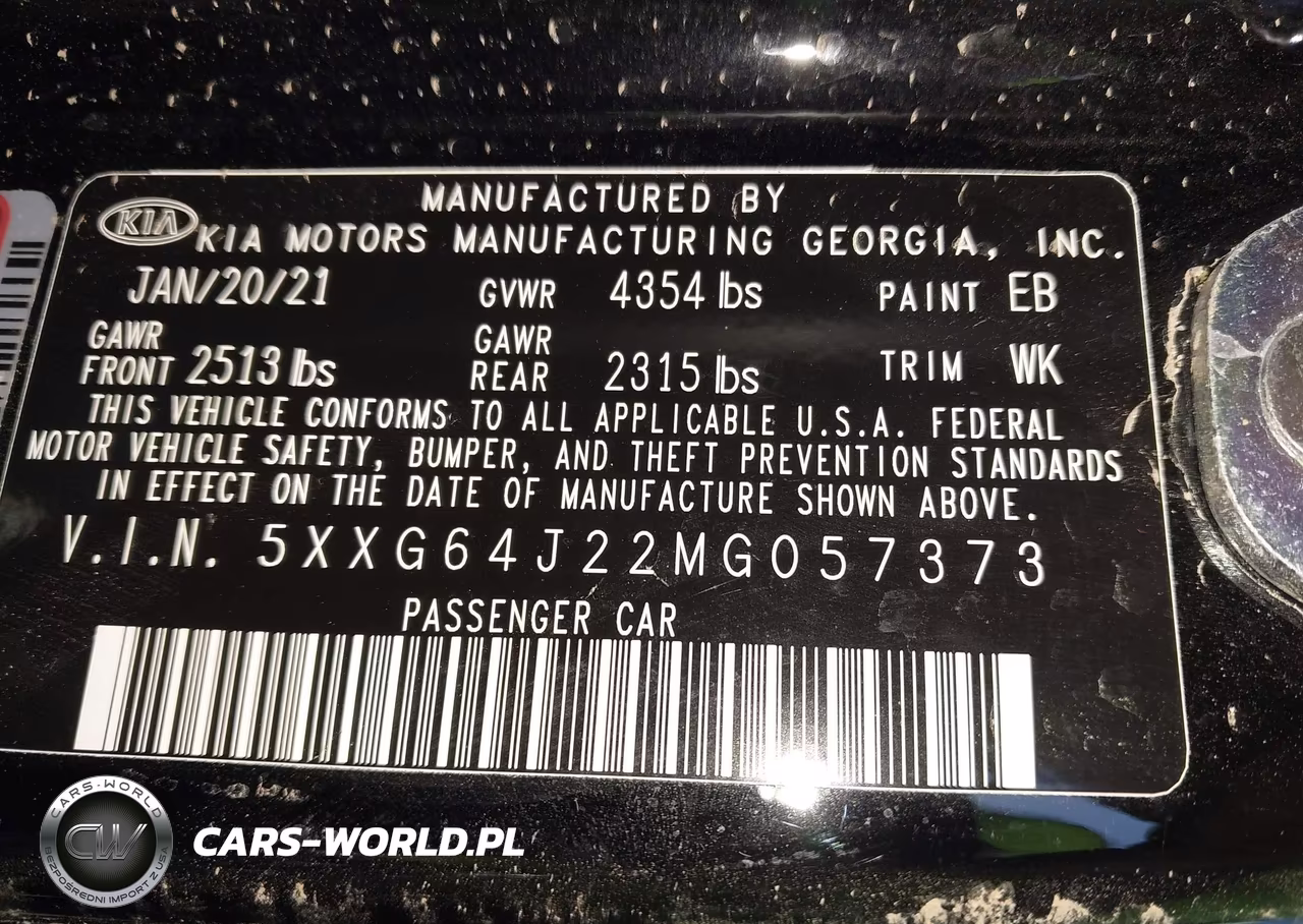 2021 Kia K5 Gt-Line VIN:5XXG64J22MG057373 - 9