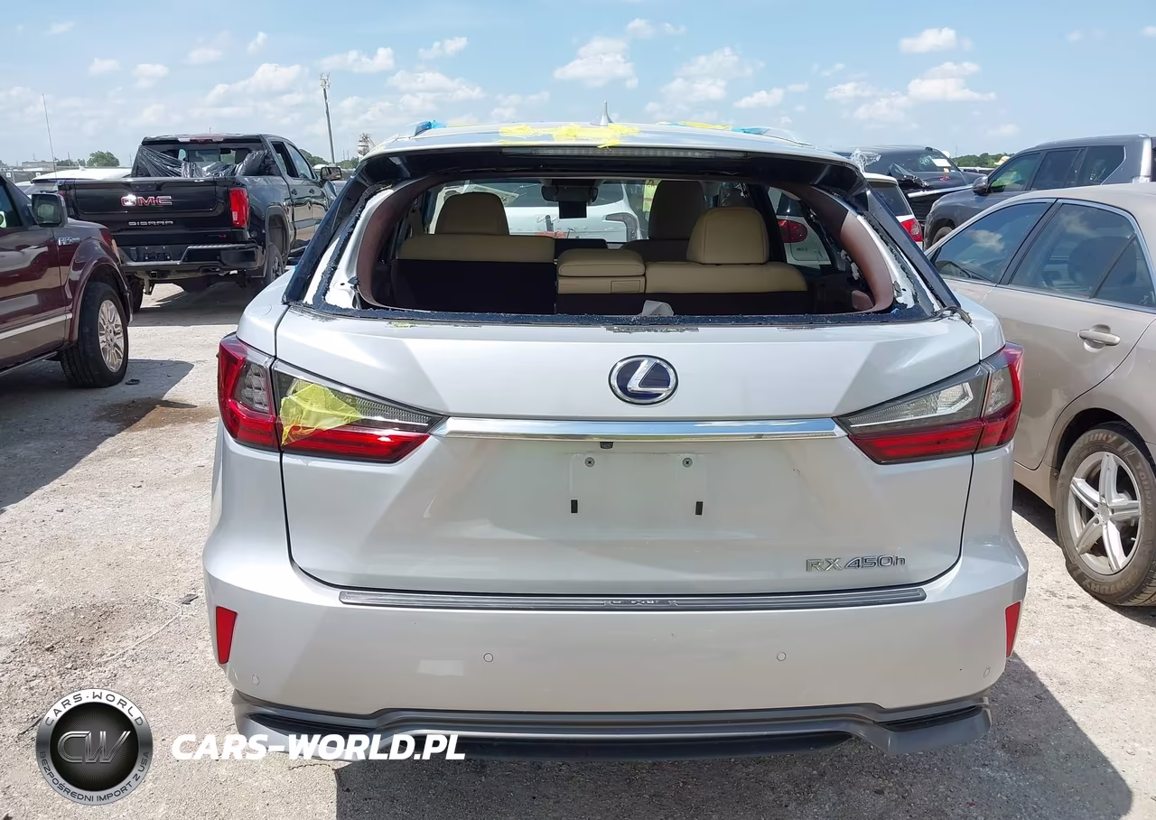 2017 Lexus Rx 450H VIN:2T2BGMCA0HC017796 - 16
