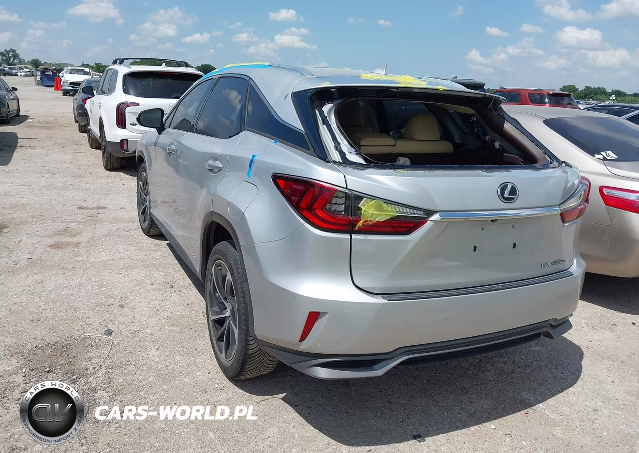 2017 Lexus Rx 450H VIN:2T2BGMCA0HC017796 - 3