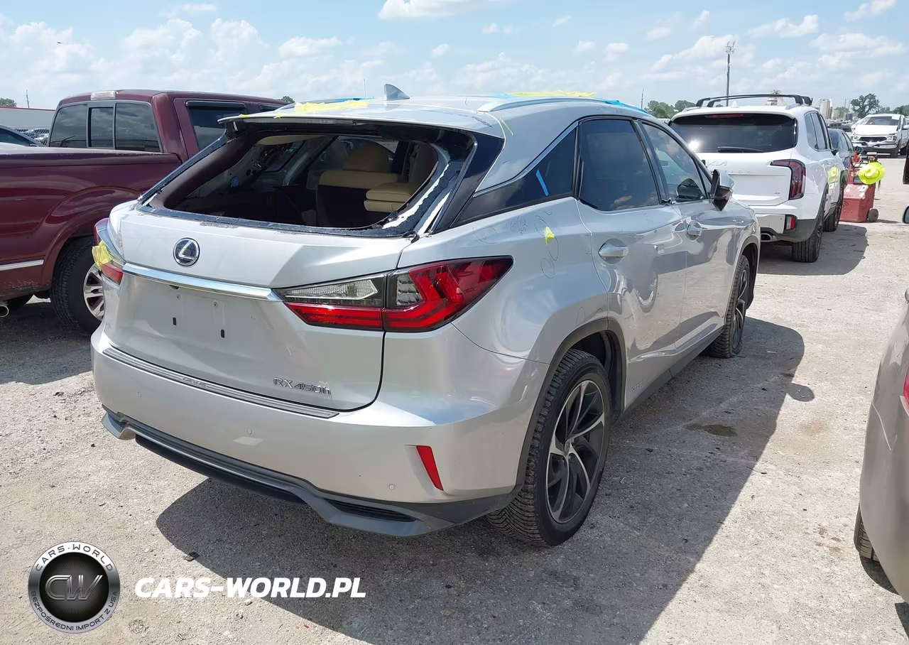 2017 Lexus Rx 450H VIN:2T2BGMCA0HC017796 - 4