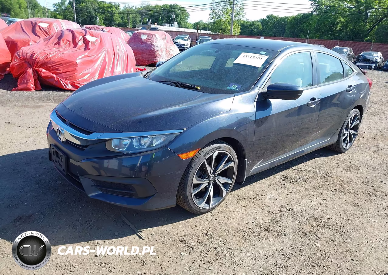 2016 Honda Civic Lx VIN:19XFC2F51GE216070 - 2