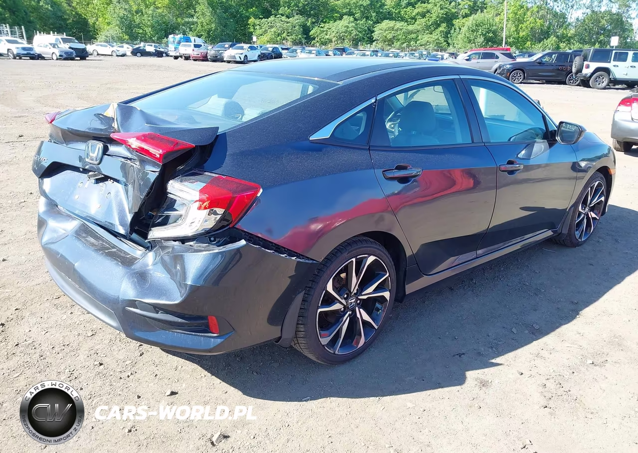 2016 Honda Civic Lx VIN:19XFC2F51GE216070 - 4