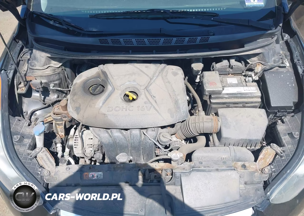 2013 Hyundai Elantra Gls VIN:5NPDH4AE9DH413474 - 10