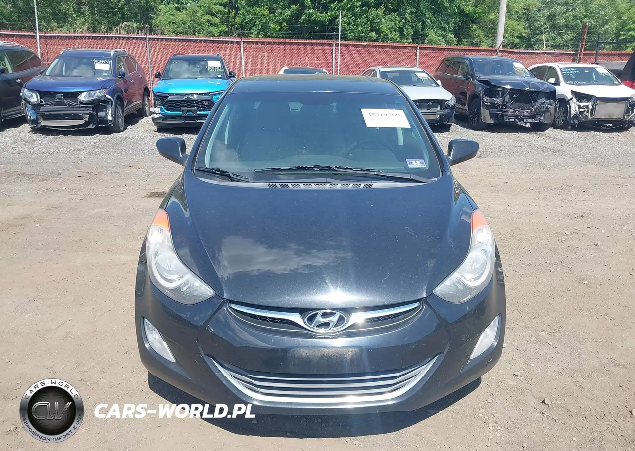 2013 Hyundai Elantra Gls VIN:5NPDH4AE9DH413474 - 13