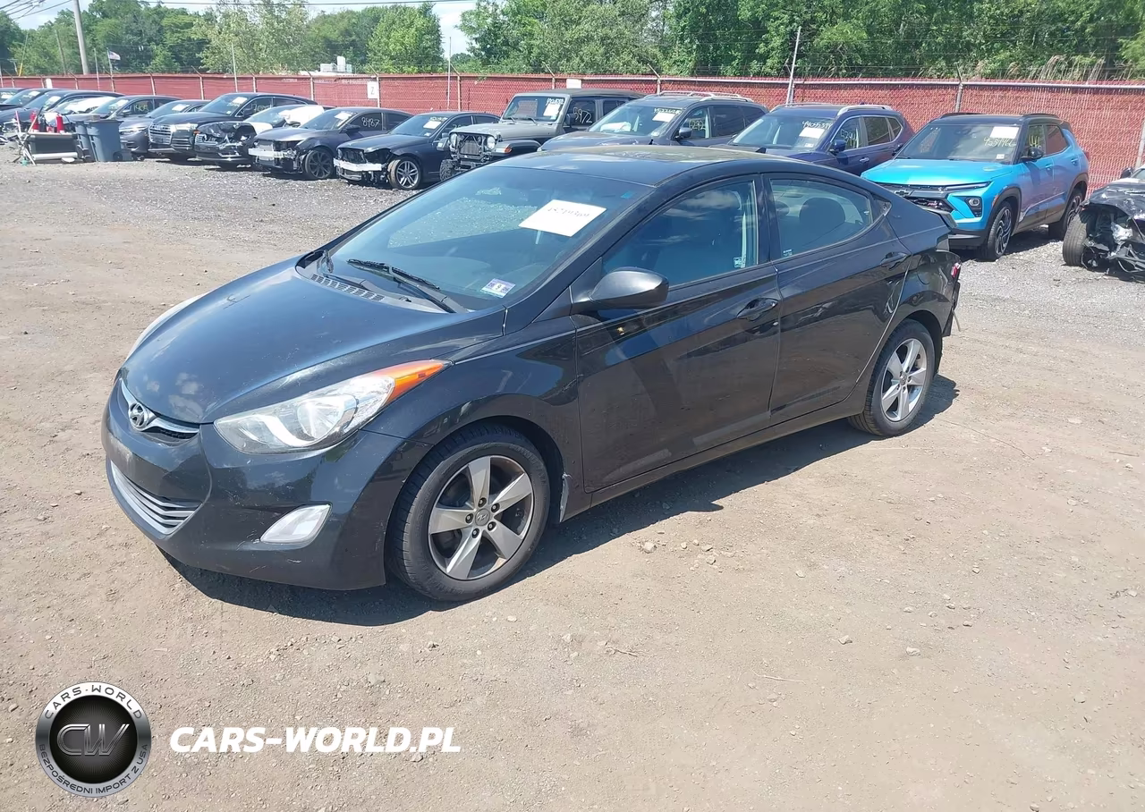 2013 Hyundai Elantra Gls VIN:5NPDH4AE9DH413474 - 2
