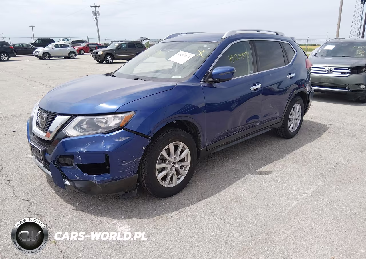 2019 Nissan Rogue Sv VIN:KNMAT2MTXKP517182 - 2