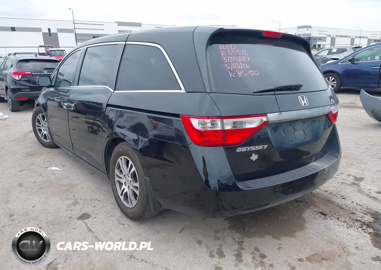 2013 Honda Odyssey Ex-L VIN:5FNRL5H67DB003294 - 3