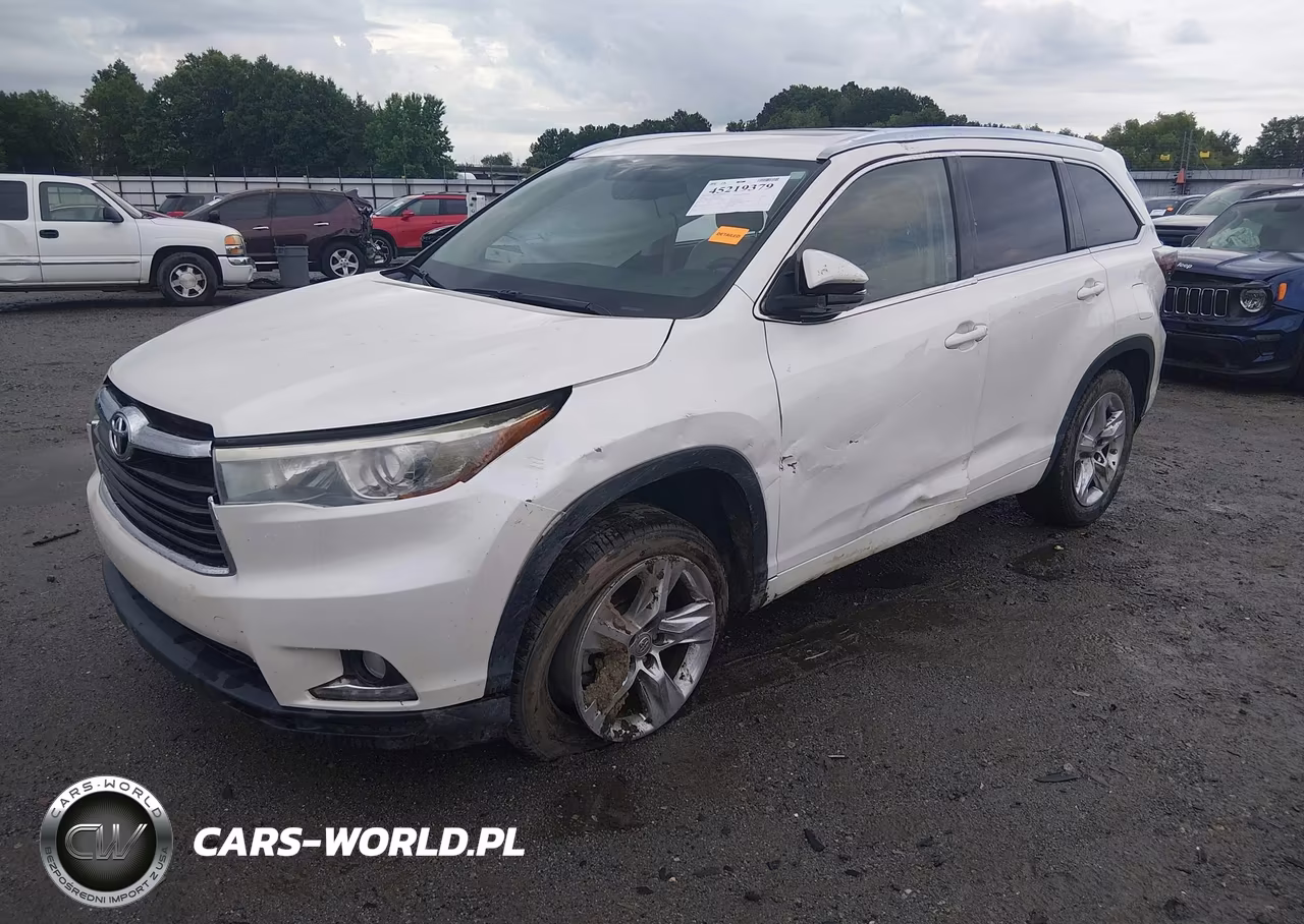 2015 Toyota Highlander Limited V6 VIN:5TDYKRFH5FS069710 - 2