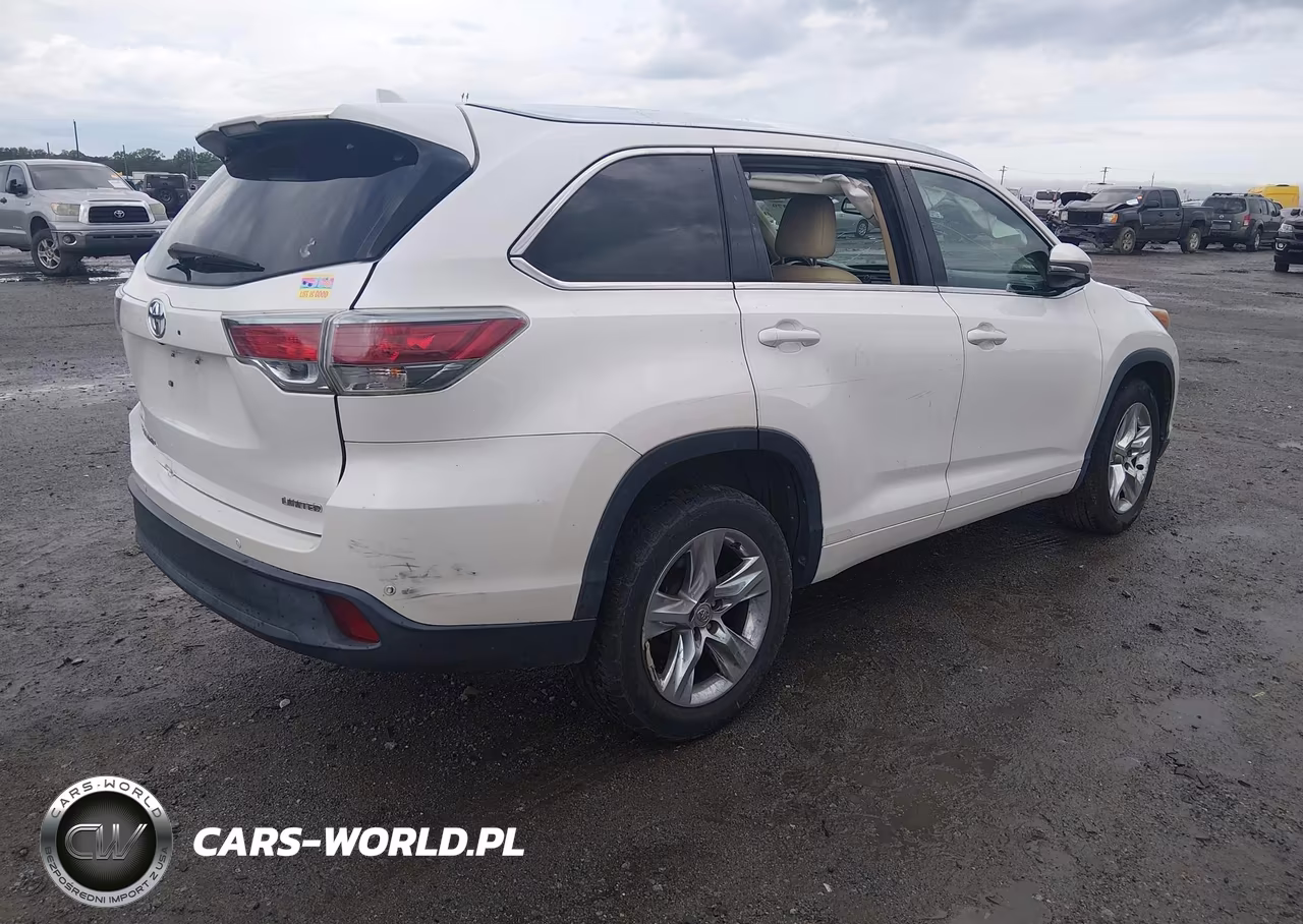 2015 Toyota Highlander Limited V6 VIN:5TDYKRFH5FS069710 - 4