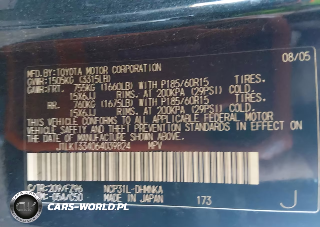 2006 Scion Xb VIN:JTLKT334064039824 - 9