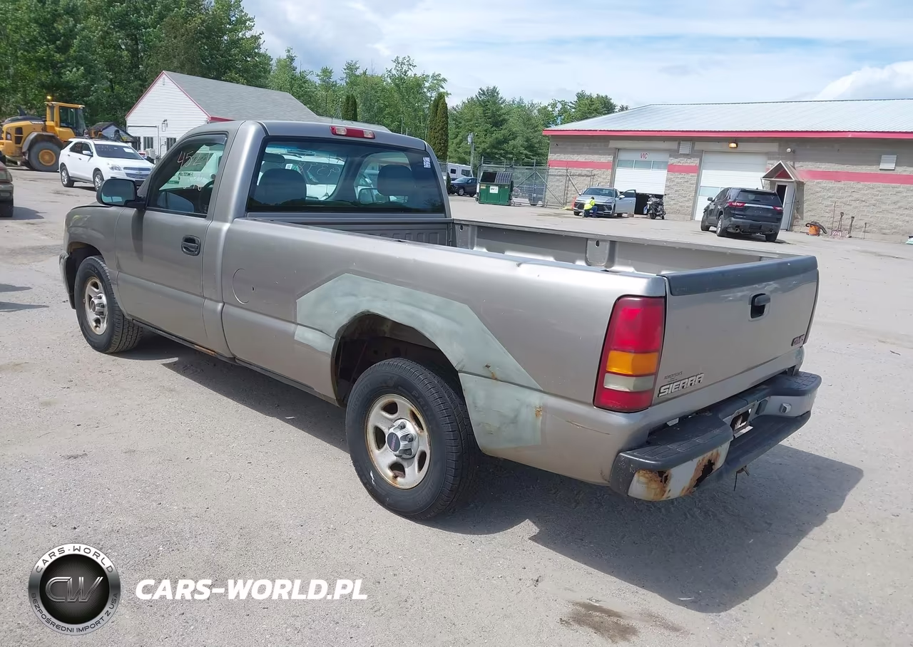 2002 GMC Sierra 1500 Standard VIN:1GTEC14W72Z119163 - 3