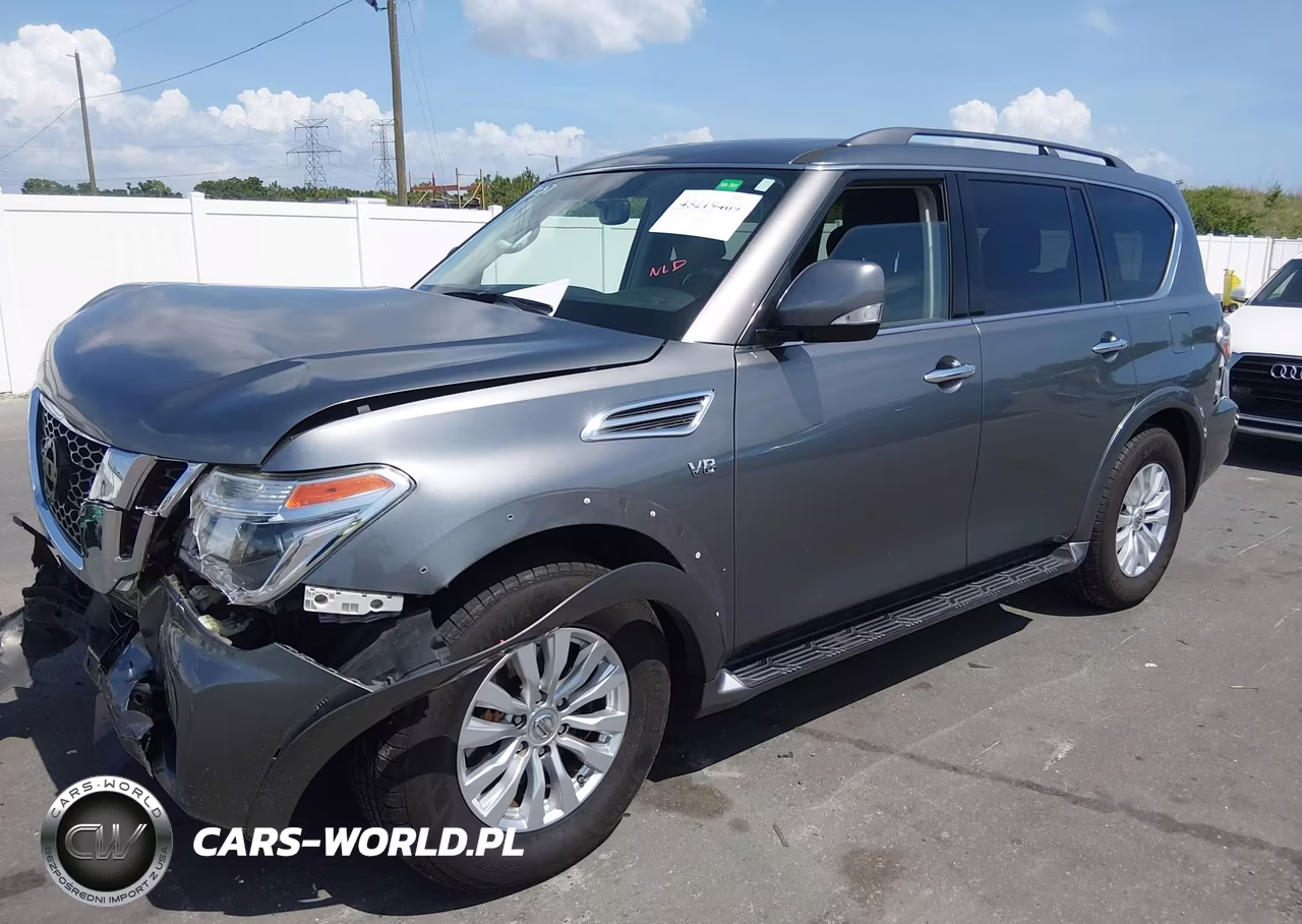 2019 Nissan Armada Sv VIN:JN8AY2ND1K9086295 - 2